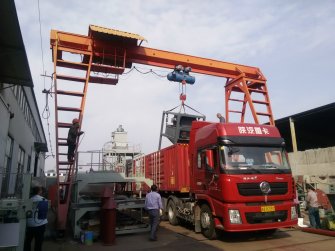 湖南湘輝全自動(dòng)包裝機(jī)及配料系統(tǒng)裝車(chē)發(fā)貨